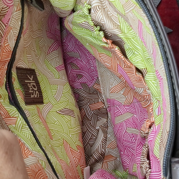 The Sak Gray Alameda leather purse - Picture 5 of 11